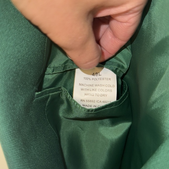 Maxwell Park Green Men's Blazer 48L - Picture 4 of 4